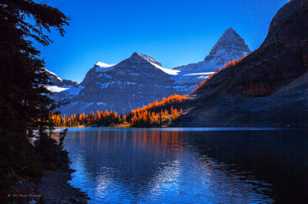Mt. Assiniboine above Sunburst Lake-1285 Mt. Assiniboine above Sunburst Lake-1285